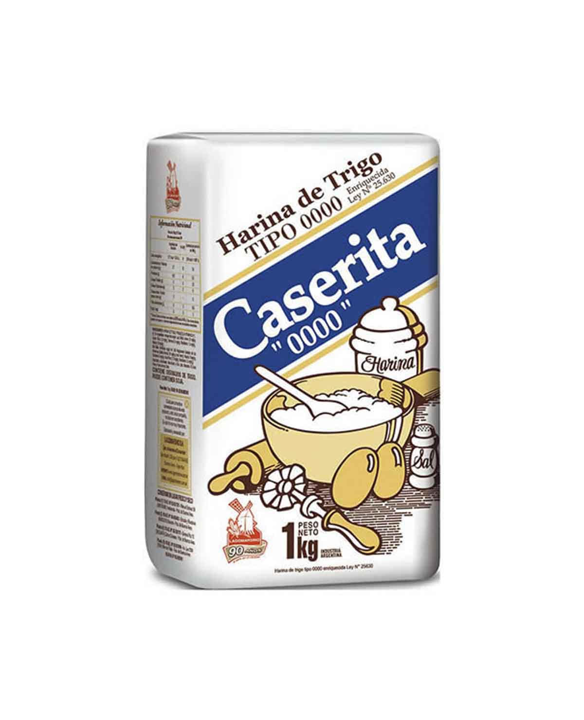 Harina Caserita 0000 x 1 kg